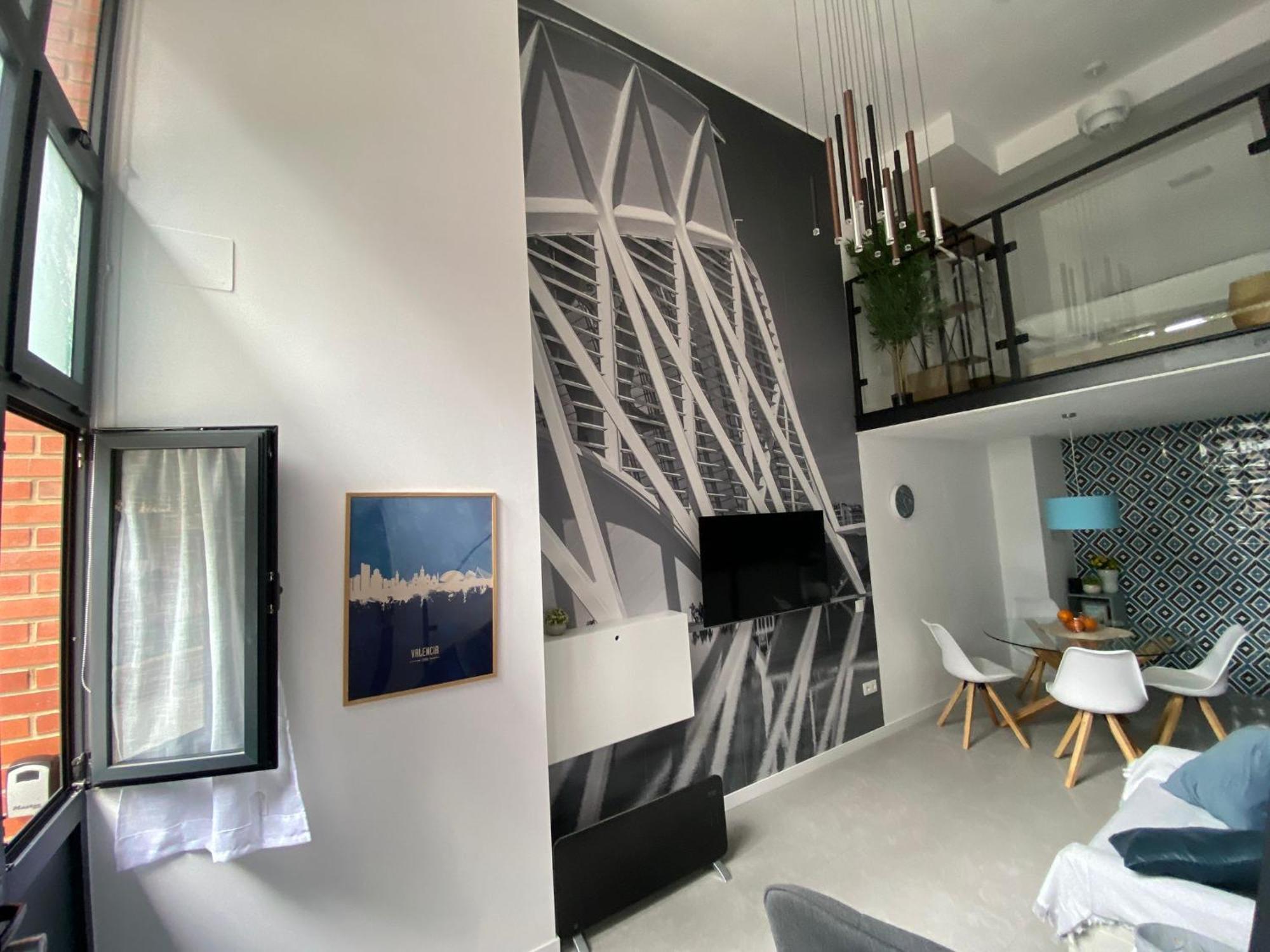 Апартаменты Loft Valencia Benimaclet Экстерьер фото
